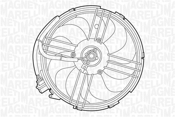 MAGNETI MARELLI Tuuletin, moottorin jäähdytys 069422264010